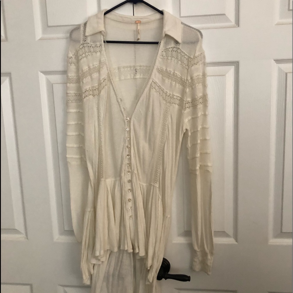 Free People Tunic Blouse